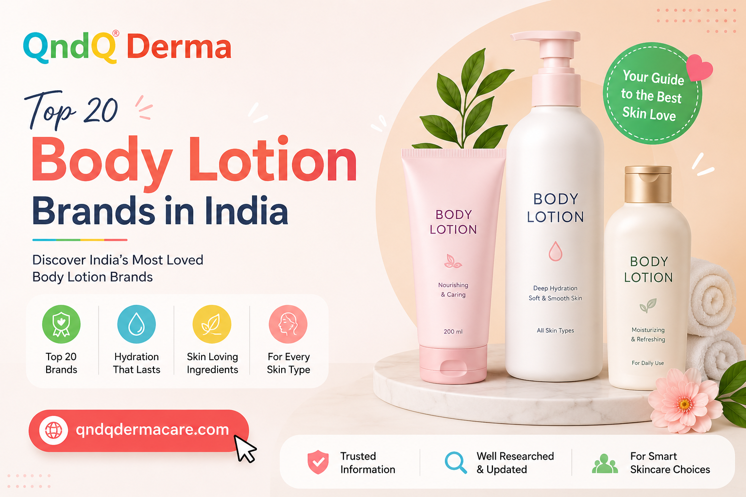 Top 20 Body Lotion Brands in India